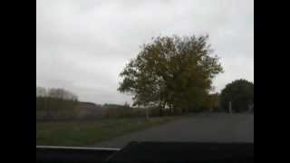 Charente : vignoble du Cognac en automne  .wmv