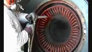 Electric motor stator cleaning - MIGHTY E - Dry Ice Blasting