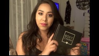 NOVEMBER BOXYCHARM 2018 (TRY ON)