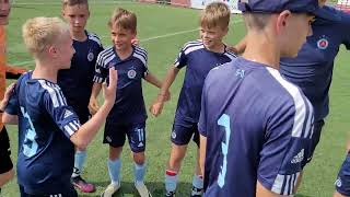 Slovan vs Legia (celebration of winners Salt Mine Cup 2024)