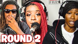 |SHE CAME BACK FOR REDEMPTION| 6IX SAVAGEE VS SHAE ALLEGHENY ROUND 2|(REACTION)