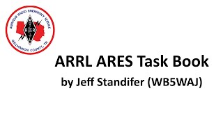 ARRL ARES Task Book