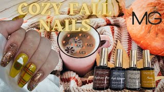 Unboxing Madam Glam House Of Chance | Easy Hand-Painted Fall Nail Art