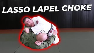 Lasso Lapel Choke from Half Guard