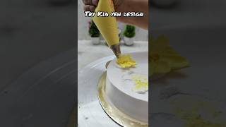 Kabhi Try Kia yeh Design #cake #shorts #youtubeshorts