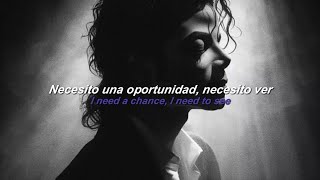 Michael Jackson  - I Need A Chance (Lyrics/Español E Ingles) [Isósceles]