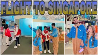 ASIB ALI FLIGHT KE SINGAPORE UNTUK PENGURUSAN VISA.