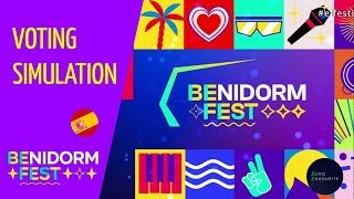 Benidorm Fest 2022 (🇪🇸) | Spain | Voting Simulation