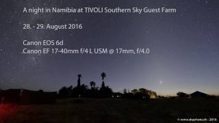 A night in Namibia at TIVOLI Southern Sky Guest Farm