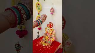 Decorate your home with live and devotion this Ganesh chaturthi decoration idea#ganeshchaturthi2024