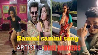 Rashmika VS dhee dancers dance || Sammi Sammi song||Pusha songs || Rashmika mandana dance|| 🔥🔥❣️❣️🤗🤗