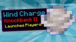 The NEW Wind Charge is AMAZING!! (Minecraft Snapshot 24w06a)