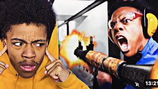 TRE REACTS TO ISHOWSPEED SHOOTING RPG!!!!