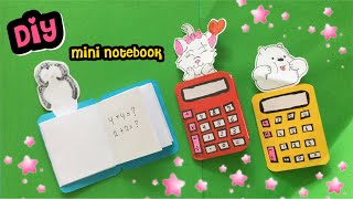 ❤ МИНИ-НОУТБУК ❤ DIY ДЛЯ ШКОЛЫ ❤ CRAFT MINI NOTEBOOK FROM PAPER