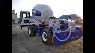 The Installation Video Of AS-3.5 Self Loading Concrete Mixer Truck In Kazakhstan