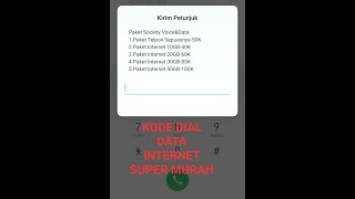 Kode Dial Data Internetan Super Murah