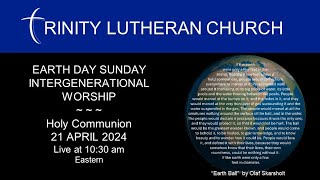 21 APRIL 2024 |  EARTH DAY SUNDAY WORSHIP