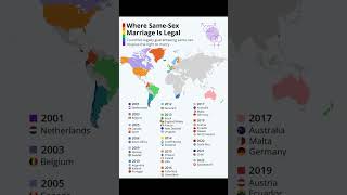 Status of Same-Sex Marriage Worldwide #islamicvideo #trending #shortvideo #viral #trend #islam