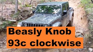 Beasley Knob 93C clockwise in a stock Gladiator Rubicon