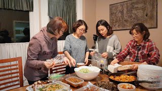 2019.12.25 캐나다동부지방 교역자가족수련회 / 저녁만찬