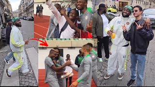 Davido Shooting new Video in Paris as Osimhen Return Back to Nigeria After Galatasaray Singing