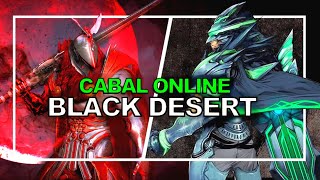 CABAL ONLINE / BLACK DESERT ONLINE - Algumas diferenças.