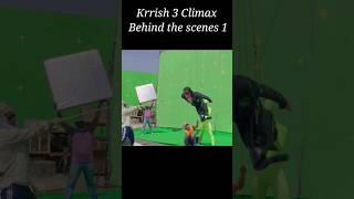 Krrish 3 Climax Behind the scenes 1 || Krrish Vs Kaal #ytshorts #hrithikroshan