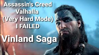 Assassin's Creed Valhalla - Full Gameplay (Very Hard Mode) - Melee Skill Tree Only