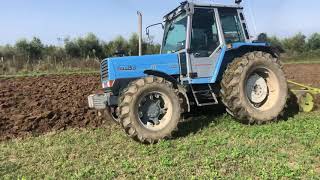 Landini 9880 & Fiatagri 90-90 in aratura