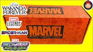 Spider-Man Iron Man & Black Panther Toys - MASSIVE Marvel Influencer Box Unboxing Video