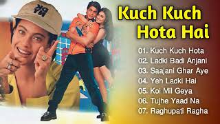 Kuch Kuch Hota Hai Movie All Songs | Shahrukh Khan & Kajol & Rani Mukherjee | Evergreen Music