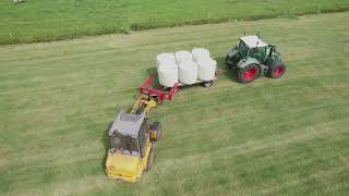 Mts. Huls-Beukman | Balen laden | Ahlmann AZ 85 + Fendt 512 (720p Versie)