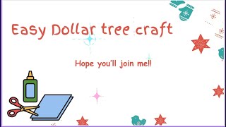 Beautiful all dollar tree items craft for only $6.25, wall decor craft, tutorial.