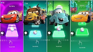 🏎 Lightning McQuee Vs  Miss Fritter Vs Tow Mater Vs Cruz Ramirez Coffin dance Song Meme (COVER)