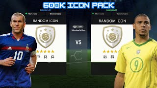 OPENING AN OP 600K ICON PACK TO DETERMINE MY CAREER MODE IN EAFC!