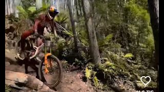 Jackson Goldstone big crash Red Bull hardline