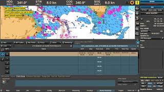 STM instruction Transas ECDIS – How to receive a route suggestion