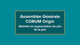 Maintien et augmentation du prix de la part