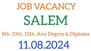 💥 Salem jobs wanted today 📍 Salem jobs ✴️ Salem jobs wanted today tamil 💕 Job vacancy 2024