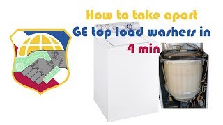 4 min taking apart a top load washers that will help you save time