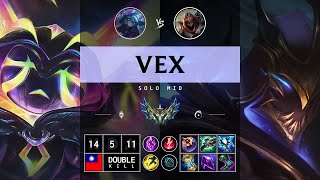 Vex Mid vs Zed: Unstoppable - TW Challenger Patch 14.15