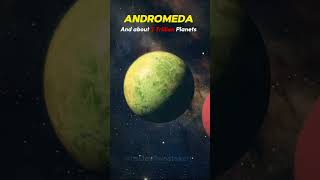 Andromeda Galaxy Vs Earth Vs Universe 🗿🥶 #space #earth #shorts #edit