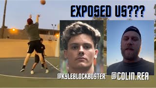 FAMOUS TIKTOKERS EXPOSED US!? (@colinrea & @KyleBlockBuster  @itsmecpg )