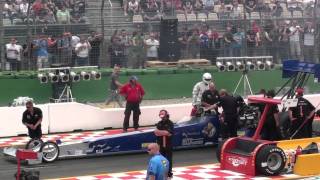 Nitrolympics 2011 Top Fuel Thomas Nataas 4.85 @ 482.o1 kph