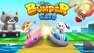 Игры с бамперными машинками с кошками: геймплей Bumper Cats 01- Бамперные игры + Автомобильные игры