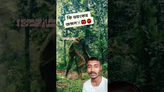 কি ভয়ঙ্কর জঙ্গল, জঙ্গলে কি ভঙ্কর প্রাণী 😱😯😯 #shorts #trending #shortvideo #shortsfeed