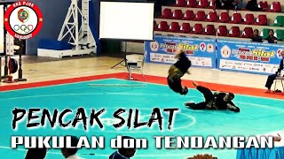 PJOK DARING Kelas 6 Pukulan dan Tendangan Pencak Silat