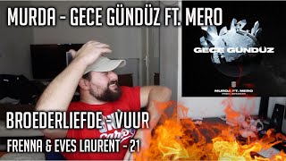 Murda - Gece Gündüz ft. MERO (REACTION) And More Releases