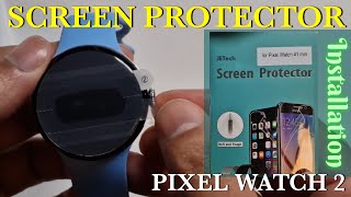 Google Pixel Watch 2 How To Apply Screen Protector