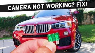 Why Rear View Camera Does Not Work BMW X3 X4 2010 2011 2012 2013 2014 2015 2016 2017 2018